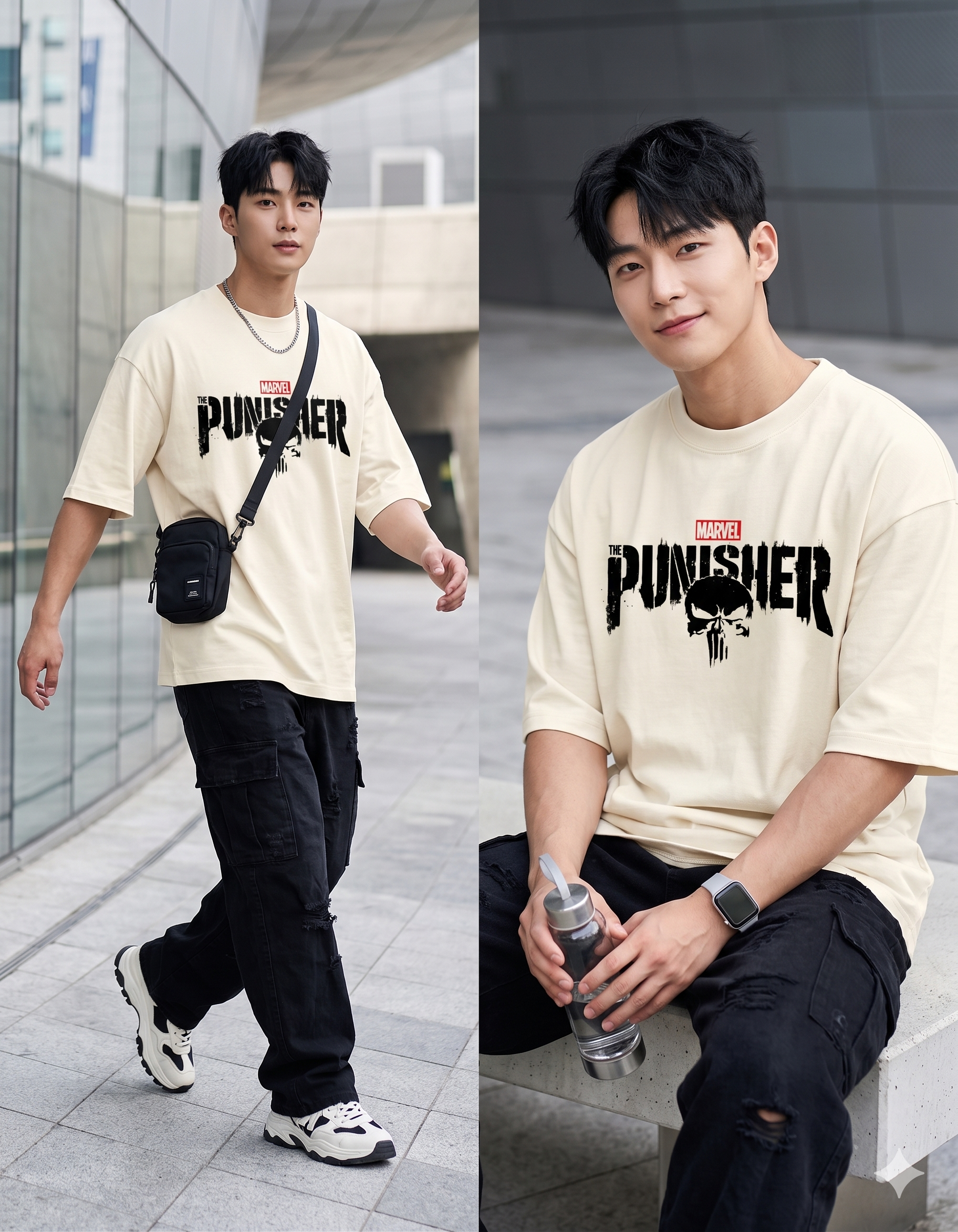 PUNISHER Oversized T-Shirt